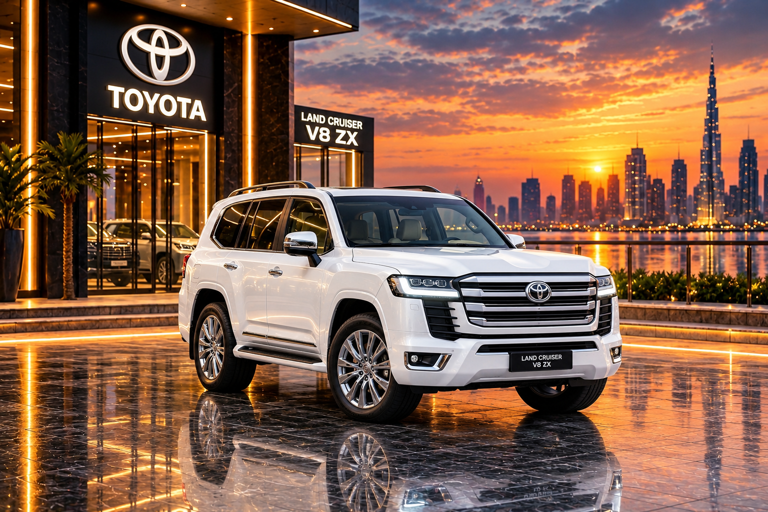 Toyota Land Cruiser V8 ZX / LC 300 in-city Gujranwala rental